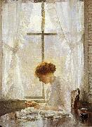 Joseph Decamp The Seamstress oil painting artist